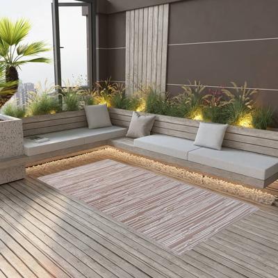 VidaXL Buitenkleed arakil 120x180 cm pp bruin