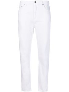 DONDUP pantalon slim à coupe courte - Blanc