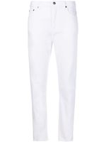 DONDUP pantalon slim à coupe courte - Blanc - thumbnail