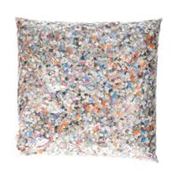 Confetti snippers van papier - multi kleuren - 1 kilo zak - feestartikelen