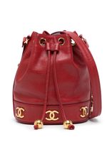 CHANEL Pre-Owned sac seau Triple CC - Rouge - thumbnail