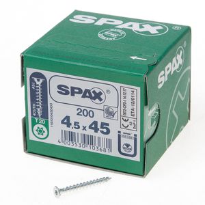 Spax pk t20 geg 4,5x45(200)