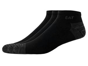 Caterpillar 3 paar heren sokken (35-38, Zwart)