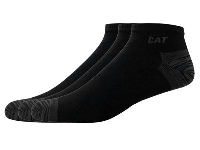 Caterpillar 3 paar heren sokken (35-38, Zwart)