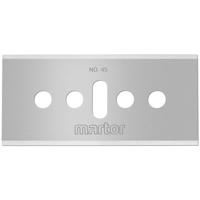 Reservemes martor rechthoekig nr. 45 | 10 stuks