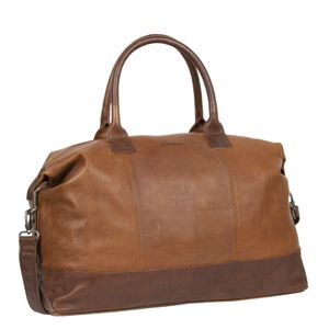 Justified Bags Justified Bag Dyon 2 Tone Cognac 38L Weekendtas