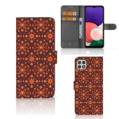 Samsung Galaxy A22 5G | Telefoon Hoesje | Batik Brown