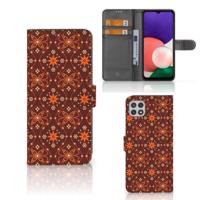 Samsung Galaxy A22 5G | Telefoon Hoesje | Batik Brown