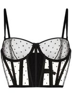 Kiki de Montparnasse haut-bustier Mercii - Noir