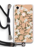 Blossoming spring: Pixel 3 XL Transparant Hoesje met koord