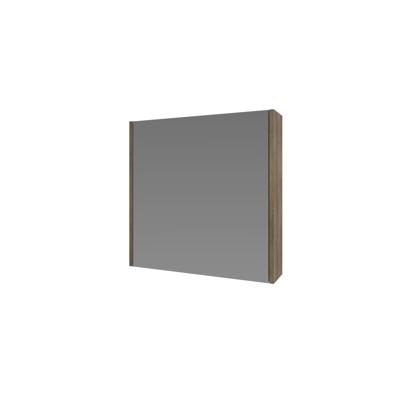 Spiegelkast Proline Comfort Met Houten Deur 60x14x60 cm Scotch Oak