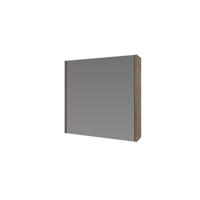 Spiegelkast Proline Comfort Met Houten Deur 60x14x60 cm Scotch Oak