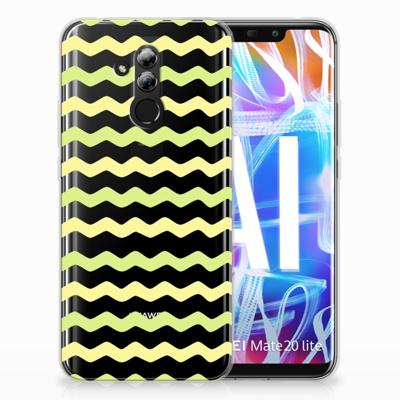 Huawei Mate 20 Lite | TPU bumper | Waves Yellow