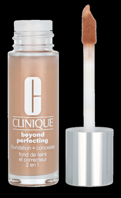 Clinique Beyond Perfecting Foundation + Concealer CN40 Cream Chamois 30 ml Dames Clinique Beyond Perfecting Foundation + Concealer CN40 Cream Chamois 30 ml Dames