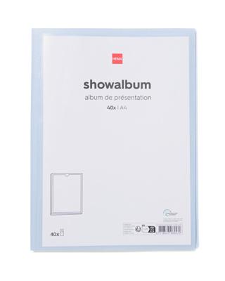 HEMA Showalbum A4 Lichtblauw