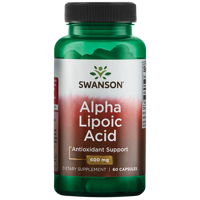 Ultra Alpha Lipoic Acid 600mg | Swanson | 60ct