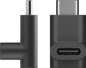 goobay Adapter USB-C aansluiting > USB-C stekker, 90° adapter