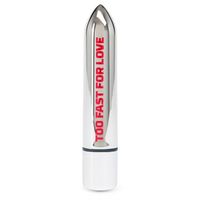 motley crue - too fast for love 10 function bullet vibrator zilver