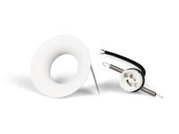Inbouw plafondarmatuur gu10 gebogen wit - Velleman Inbouw plafondarmatuur gu10 gebogen wit - Velleman