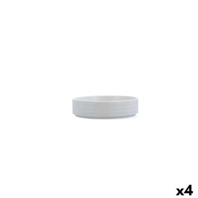 Set voor voorgerechtjes Ariane Artisan Wit Keramisch Ø 14 cm (4 Stuks)