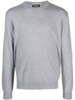 DONDUP pull en maille fine à manches longues - Gris