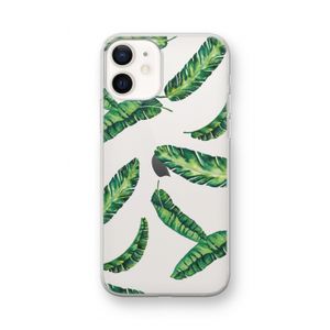 Lange bladeren: iPhone 12 mini Transparant Hoesje