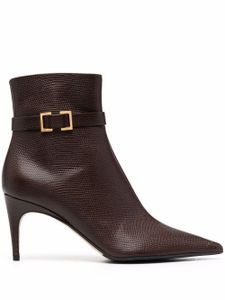 Sergio Rossi bottines Sr Mini Prince 80 mm - Marron