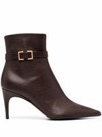 Sergio Rossi bottines Sr Mini Prince 80 mm - Marron - thumbnail