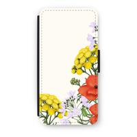 Wilde bloemen: iPhone 8 Flip Hoesje - thumbnail