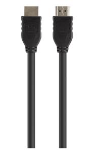 Belkin F3Y017bt3M-BLK HDMI-kabel HDMI Aansluitkabel HDMI-A-stekker, HDMI-A-stekker 3.00 m Zwart 4K UHD