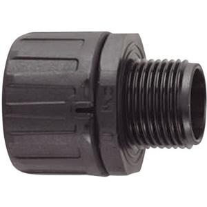 HellermannTyton 166-21002 HG16-S-M16 Slangbevestiging Zwart M16 11.80 mm Recht 1 stuk(s)