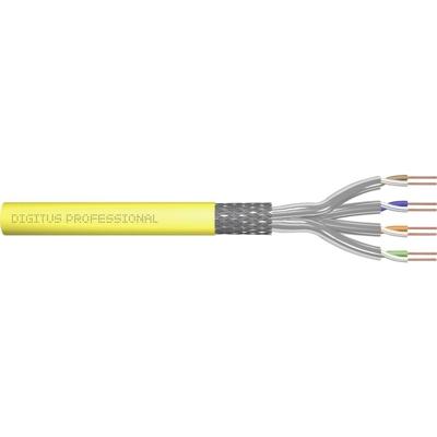 Digitus DK-1744-A-VH-10-P Netwerkkabel CAT 7a S/FTP Geel 1000 m