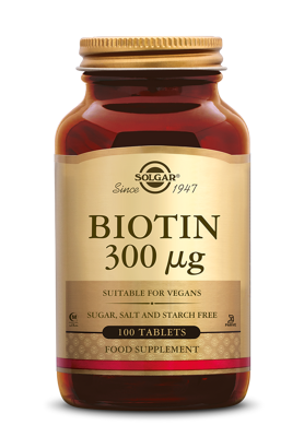 Solgar Biotine 300 mcg Tabletten