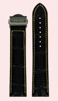 Horlogeband Certina C0244471605101A Leder Zwart 22mm