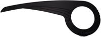 Hebie kettingscherm "0342" chain guard 0342 wave-form black
