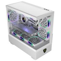 ATX Semi-toren BehuizingKEEP OUT XC-301W Wit