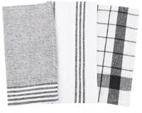 Keukenhanddoek Zwart 45x Moraj - 3 stuks - 65cm