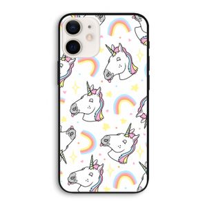 Rainbow Unicorn: iPhone 12 Biologisch afbreekbaar hoesje