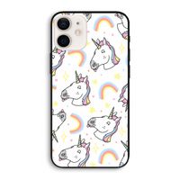 Rainbow Unicorn: iPhone 12 Biologisch afbreekbaar hoesje