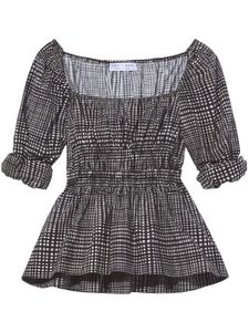 Proenza Schouler White Label blouse à encolure carrée - Tons neutres
