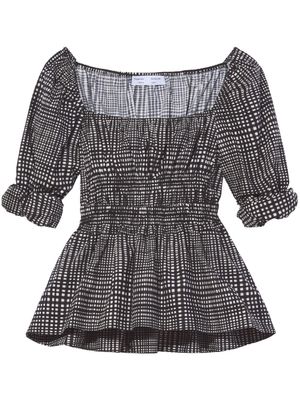 Proenza Schouler White Label blouse à encolure carrée - Tons neutres