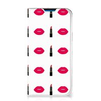 iPhone 14 Pro Max Hoesje met Magneet Lipstick Kiss