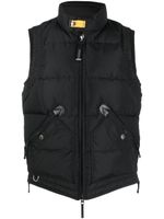 Parajumpers gilet matelassé à patch logo - Noir - thumbnail