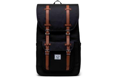 Herschel Little America Rugzak - Black/Tan Herschel Little America Rugzak - Black/Tan