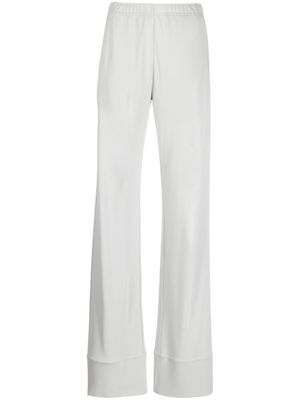 MM6 Maison Margiela Palazzo broek met elastische taille - Grijs