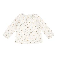 Little Dutch longsleeve met ronde kraag White Blossom Maat - thumbnail