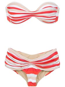 Amir Slama striped bikini - Rouge