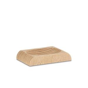 Kela - Zeepschaal met Hout Effect, Beige - Kela | Kaiu