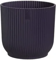 Elho bloempot winery collection 14x13cm donkerpaars