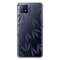OPPO A53 5G | OPPO A73 5G | TPU Case | Leaves Blue